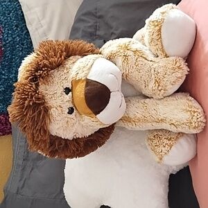 Lion Stuffed Animal lopsy snuggly Plush kids toy Large Jungle zoo safari theme